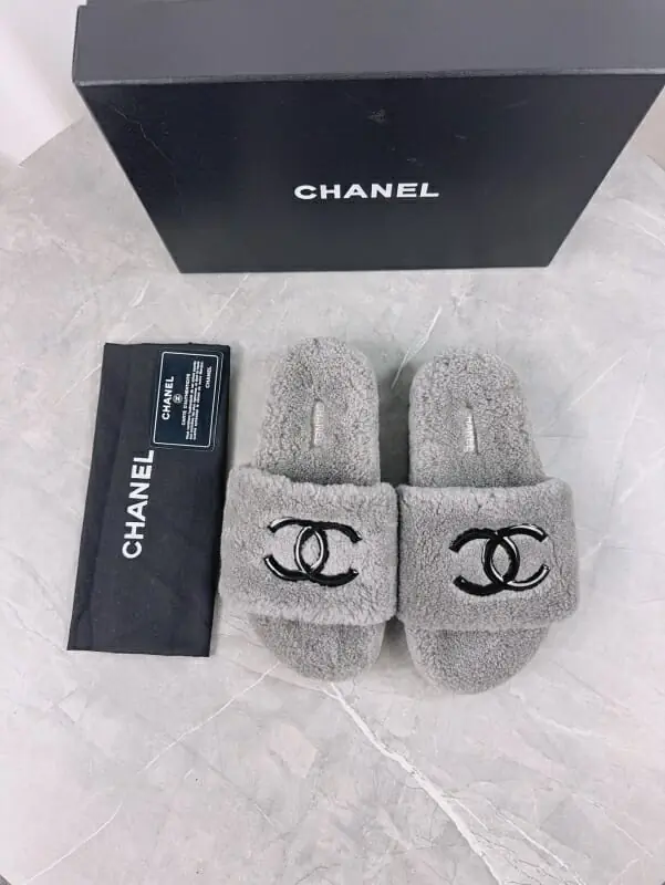 chanel chaussons pour femme s_12453704